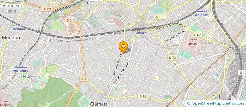 localisation de l'entreprise SOC FRANCAISE APPLIC TECHN CHAUF PLOMB à CLAMART