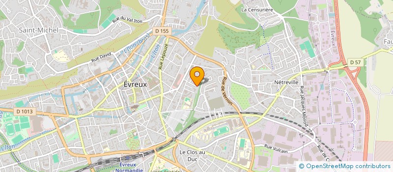 localisation de l'entreprise SOC FRANCAISE ASSURANCE QUALITE  EVREUX