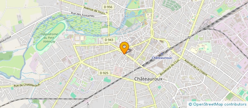 localisation de l'entreprise SOC FRANCAISE CONSTRUCTION RAVALEMENT à CHATEAUROUX