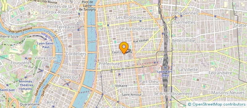 localisation de l'entreprise SOC FRANCAISE COURTAGE SERVICES à LYON