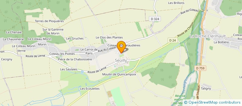 localisation de l'entreprise SOC FRANCAISE D'AMENAGEMENT DE COMBLES à SEUILLY