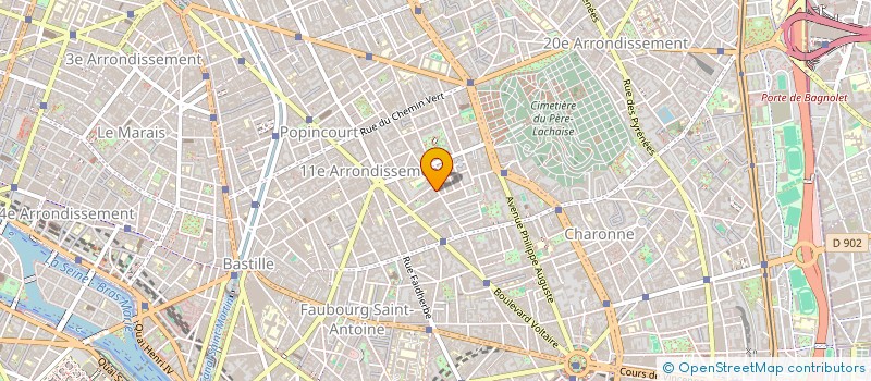 localisation de l'entreprise SOC FRANCAISE DE DEPANNAGE  PARIS