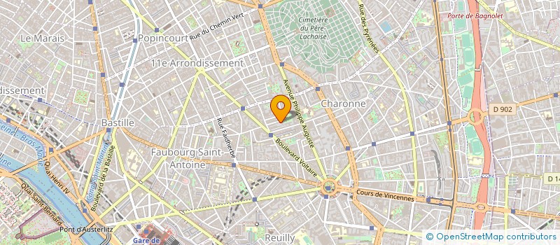 localisation de l'entreprise SOC FRANCAISE DE DIFFUSION à PARIS
