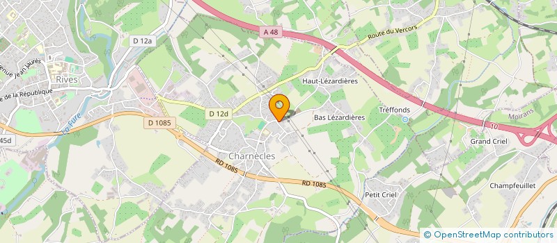 localisation de l'entreprise SOC FRANCAISE DE LA NEUTRONIQUE  CHARNECLES