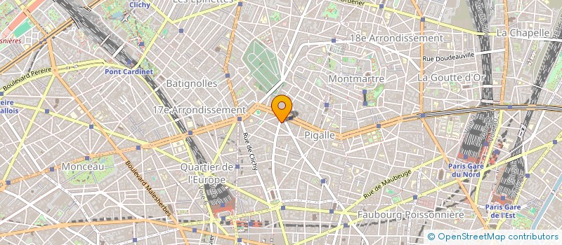 localisation de l'entreprise SOC FRANCAISE DE RESTAURATION à PARIS