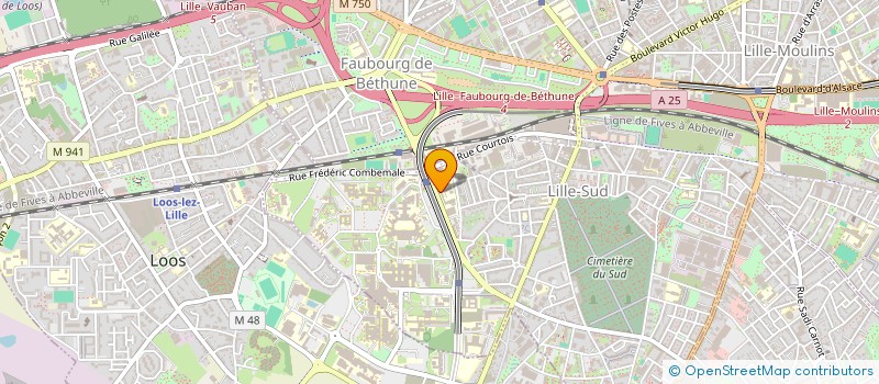 localisation de l'entreprise SOC FRANCAISE DES LASERS MEDICAUX à LILLE