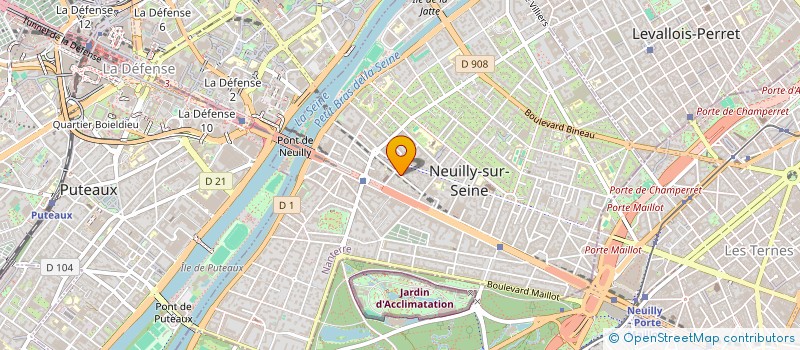 localisation de l'entreprise SOC FRANCAISE DEVELOPPEMENT MEDIA VIDEO à NEUILLY-SUR-SEINE