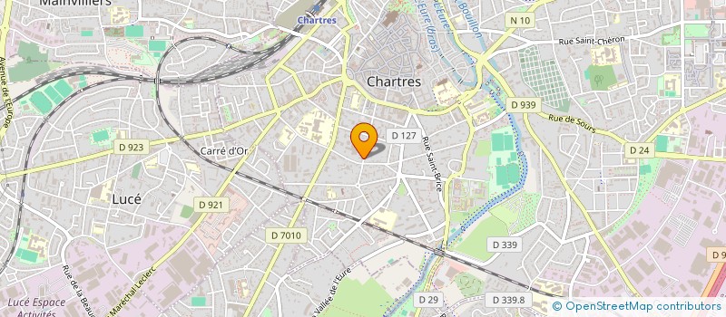 localisation de l'entreprise SOC FRANCAISE DISTRIBUTION à CHARTRES