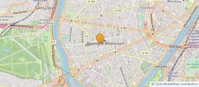 localisation de l'entreprise SOC FRANCAISE EDITION TECHNIQUES à BOULOGNE-BILLANCOURT