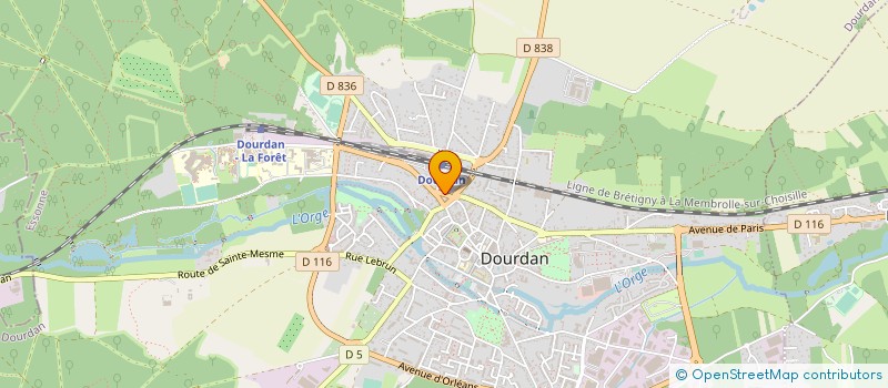 localisation de l'entreprise SOC FRANCAISE ELECTROMECANIQUE à DOURDAN