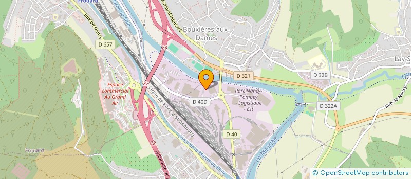 localisation de l'entreprise SOC FRANCAISE EQUIPEMENT ALIMENTATION à CHAMPIGNEULLES