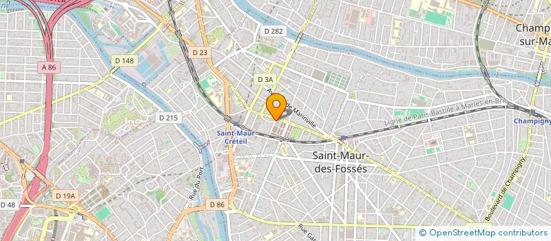 localisation de l'entreprise SOC FRANCAISE FACONNAGE DIFFUSION à SAINT-MAUR-DES-FOSSES