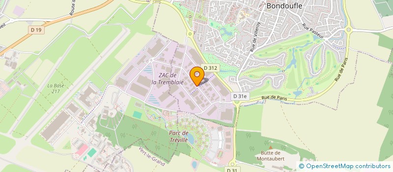 localisation de l'entreprise SOC FRANCAISE IMPORT-EXPORT  BONDOUFLE