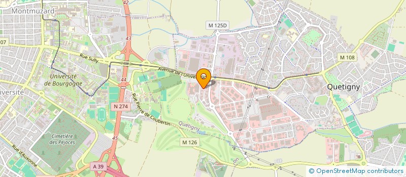 localisation de l'entreprise SOC FRANCAISE INGENIERIE APPLIC ELEC à QUETIGNY