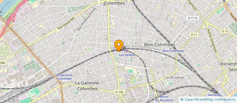localisation de l'entreprise SOC FRANCAISE PRESSE COMMUNIC PUBLICITE à LA GARENNE-COLOMBES
