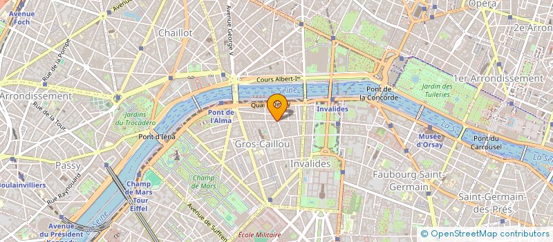 localisation de l'entreprise SOC FRANCAISE PRODUITS GLAUBERT à PARIS