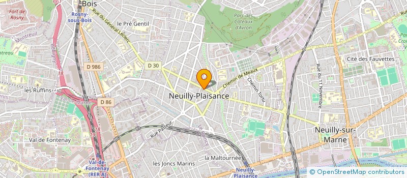 localisation de l'entreprise SOC FRANCAISE PRODUITS IMPRIMERIE à NEUILLY-PLAISANCE