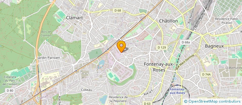 localisation de l'entreprise SOC FRANCAISE RADIO PROTECTION à FONTENAY-AUX-ROSES