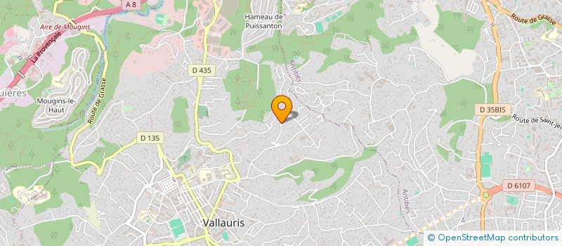 localisation de l'entreprise SOC FRANCAISE TRANSFERT DE TECHNOLOGIE  VALLAURIS