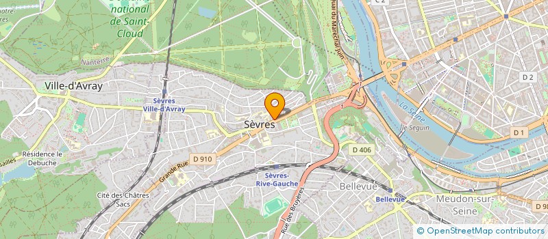 localisation de l'entreprise SOC FRANCE MENAGER à SEVRES