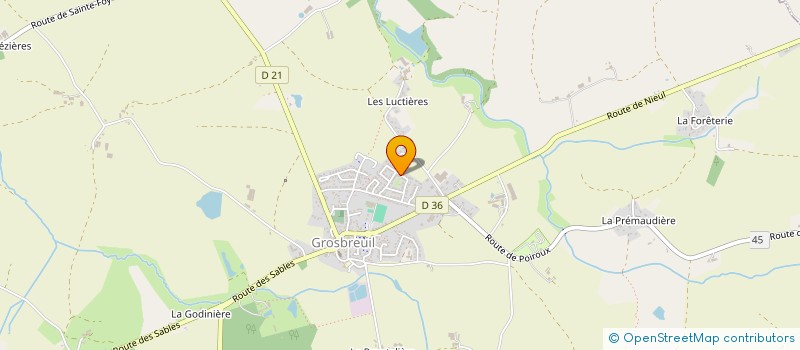 localisation de l'entreprise SOC FRANCHETEAU-PATEAU à TALMONT-SAINT-HILAIRE
