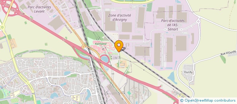 localisation de l'entreprise SOC FRANCILIENNES DES FLUIDES à MOISSY-CRAMAYEL