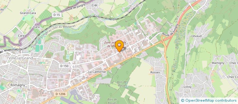 localisation de l'entreprise SOC FRANCO CANADIENNE DE REALISATIONS  VILLE-LA-GRAND