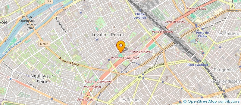 localisation de l'entreprise SOC FRANCO ECOSSAISE à LEVALLOIS-PERRET