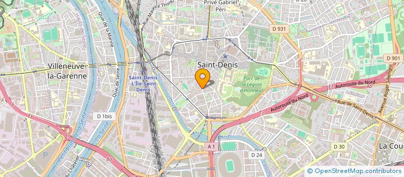 localisation de l'entreprise SOC FRANCO MAGHREBINE DE DISTRIBUTION à SAINT-DENIS