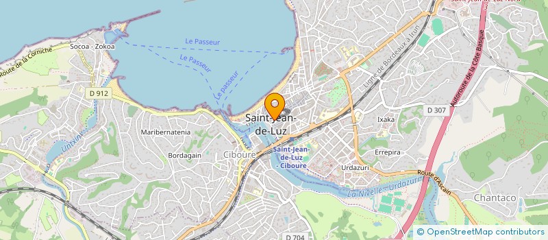 localisation de l'entreprise SOC FRANCO PORTUG EXP CRUSTACE à CIBOURE