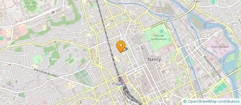 localisation de l'entreprise SOC FRANOISE INTERNATIONALE à NANCY