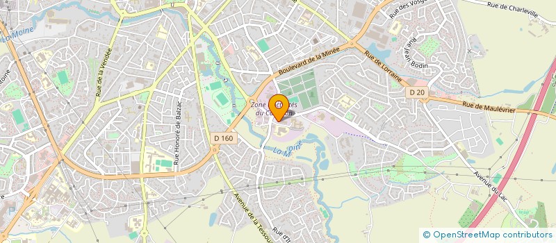 localisation de l'entreprise SOC FRESNEAU à CHOLET