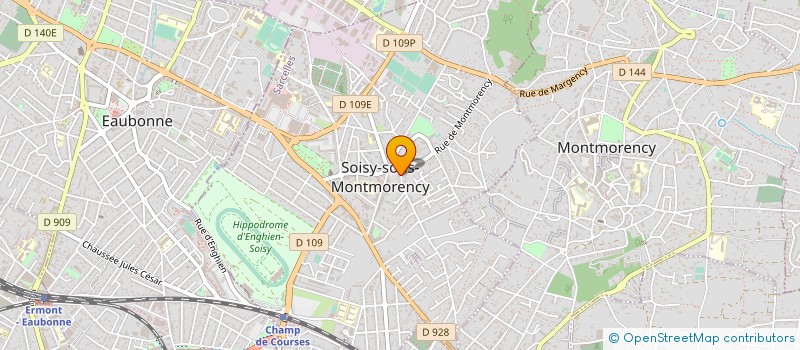 localisation de l'entreprise SOC FRITZ GUY ET CLAUDE à SOISY-SOUS-MONTMORENCY