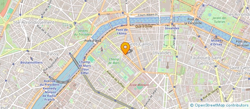 localisation de l'entreprise SOC FROMENT LEROYER  SAULIEU