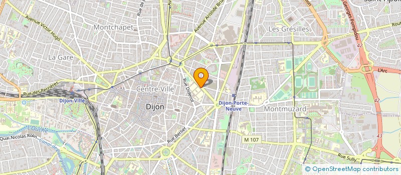 localisation de l'entreprise SOC FUME BUFFON à DIJON