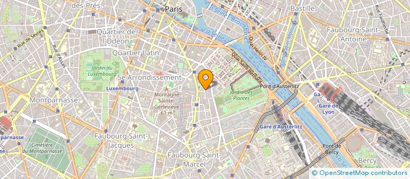 localisation de l'entreprise SOC G B G  PARIS