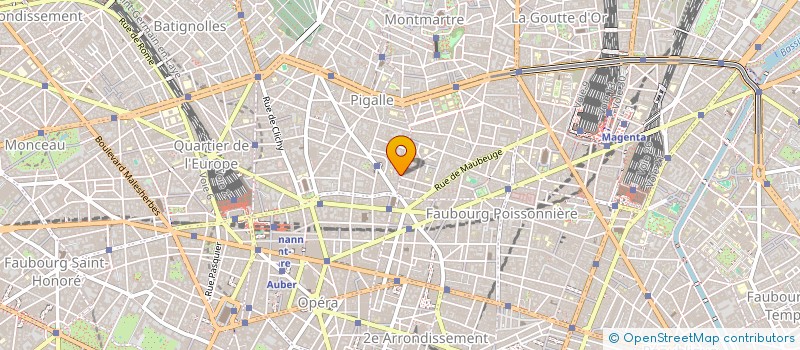 localisation de l'entreprise SOC G L D  PARIS