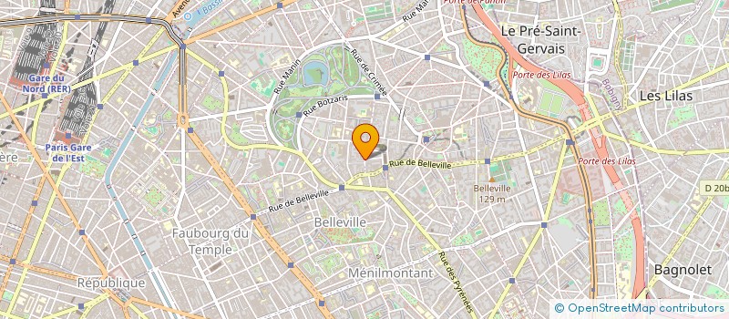 localisation de l'entreprise SOC G S à PARIS