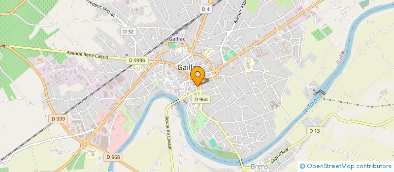 localisation de l'entreprise SOC GAILLACOISE D'ASSISTANCE à GAILLAC