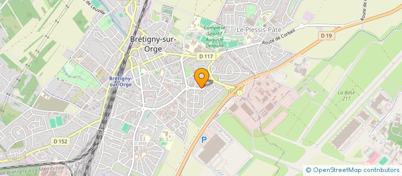 localisation de l'entreprise SOC GARAGE BOISSET à BRETIGNY-SUR-ORGE