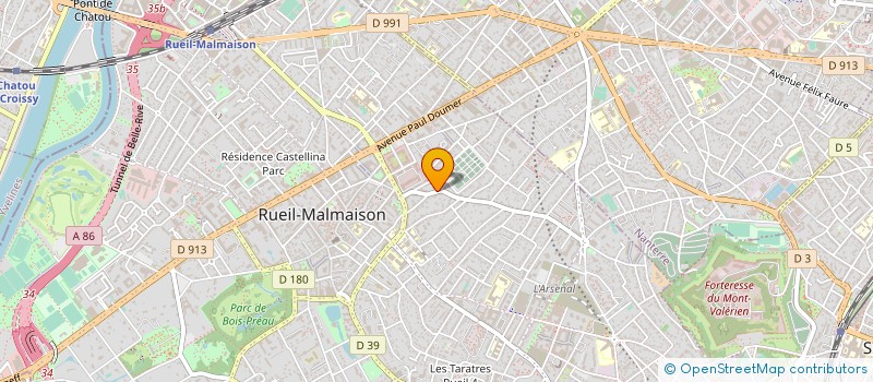 localisation de l'entreprise SOC GARAGE PAGE à RUEIL-MALMAISON