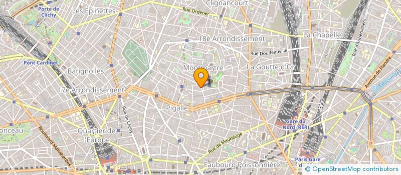 localisation de l'entreprise SOC GARAGNANI FILS IMPRIMERI 4 à PARIS