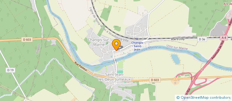 localisation de l'entreprise SOC GARDIENNAGE PROTECTION SECURITE  CHANGIS-SUR-MARNE