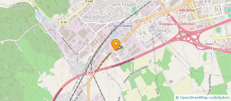 localisation de l'entreprise SOC GARDOISE ELECTRO CONFORT à NIMES