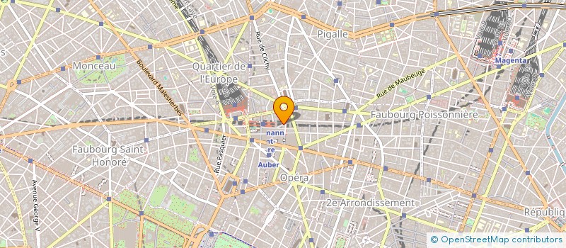 localisation de l'entreprise SOC GEGEC à PARIS