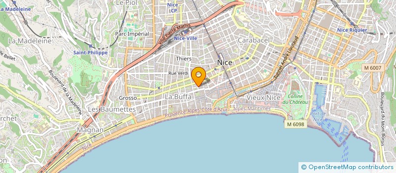 localisation de l'entreprise SOC GEN COMMISSARIAT AUX COMPTES à NICE