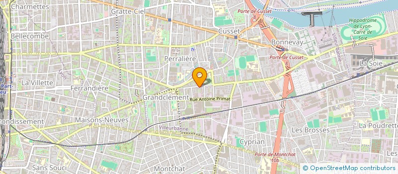 localisation de l'entreprise SOC GEN ELEC INFORMAT TELEPHONE  VILLEURBANNE