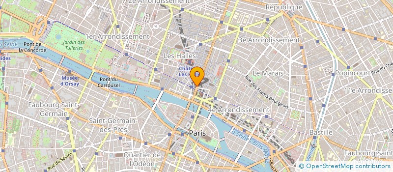 localisation de l'entreprise SOC GEN EXPERTIS COMPTABL COMMISS COMPTE à PARIS