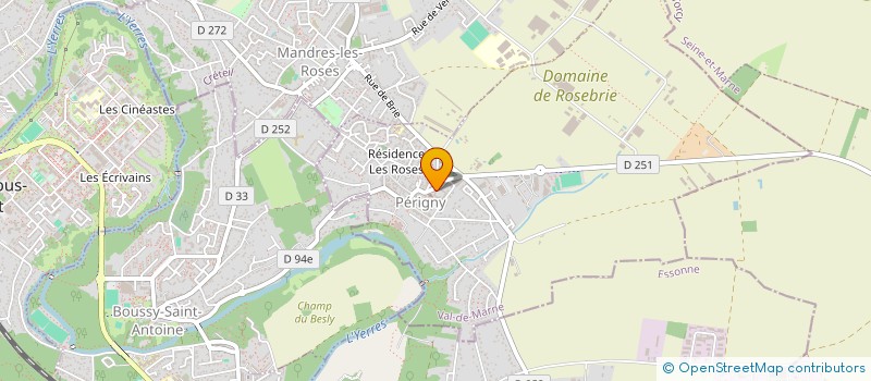 localisation de l'entreprise SOC GEN MATERIELS BATIMENT ET INDUSTRIE à PERIGNY