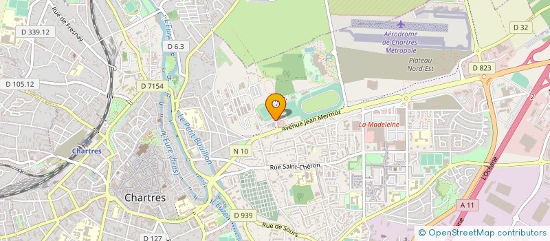 localisation de l'entreprise SOC GENEALOGIQUE EURE ET LOIR à CHARTRES